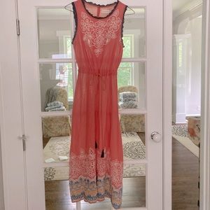 Sz S Sleeveless, Maxi Johnny Was 4 Love and Liberty Dress